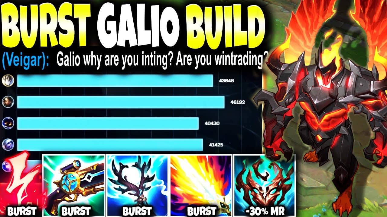 BaLoRi: Burst Galio Build Outdamages Veigar