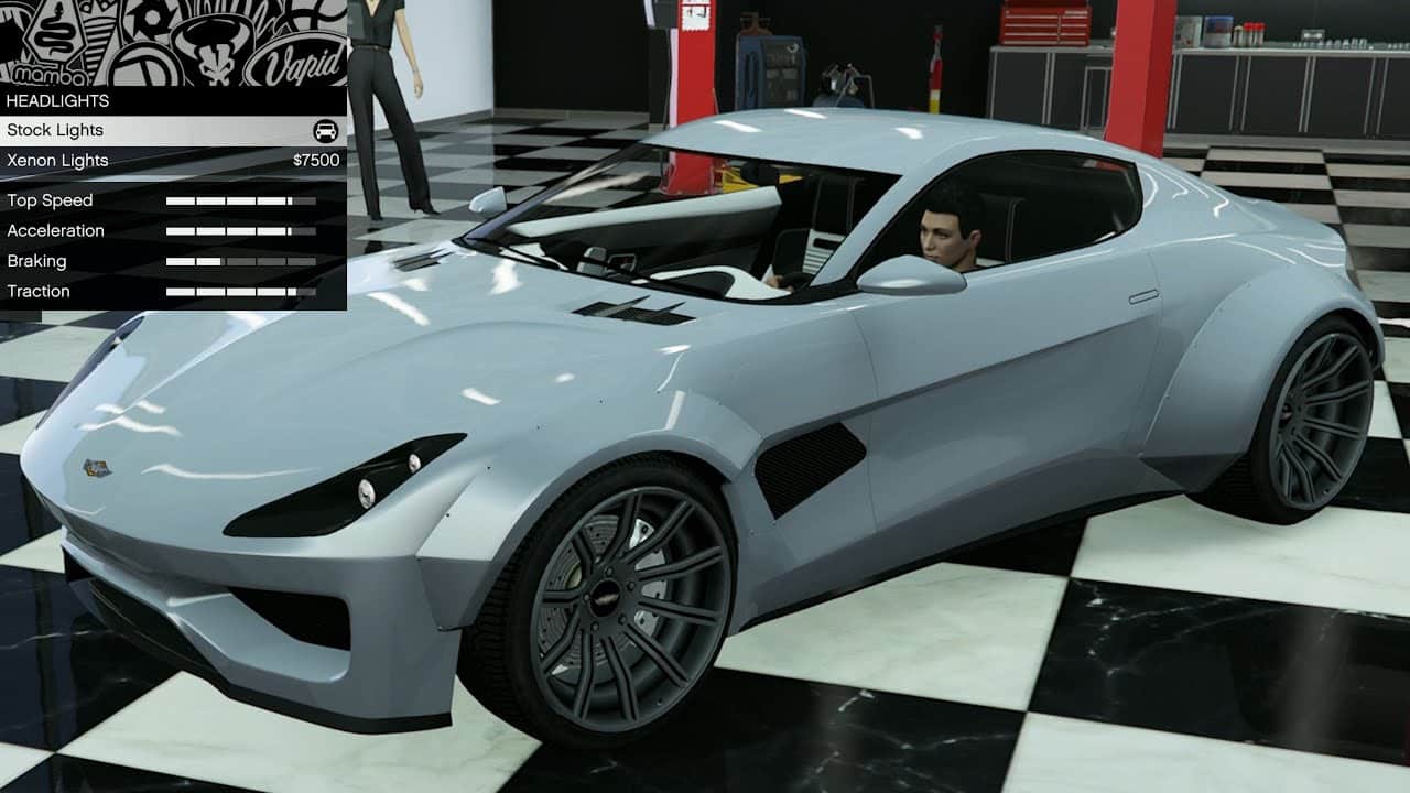 Digital Car Addict: Кастомизация Dewbauchee Spectre Custom в GTA 5