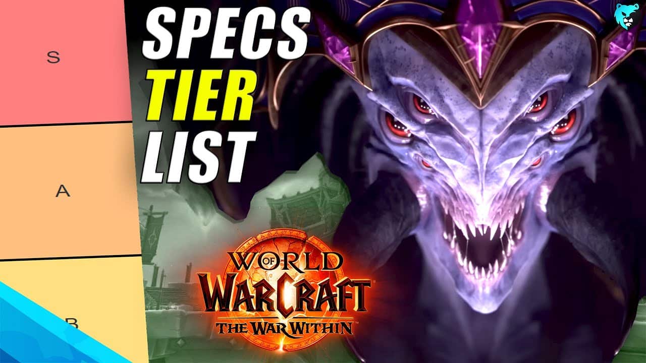 DrybearGamers: Best Specs Tier List for War Within Launch – World of Warcraft