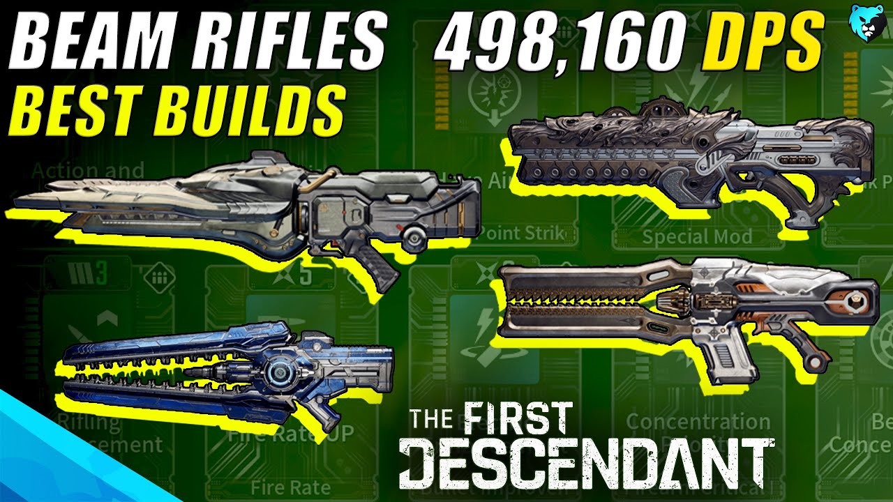 DrybearGamers: The First Descendant – Best Beam Rifles Weapon Build Guide