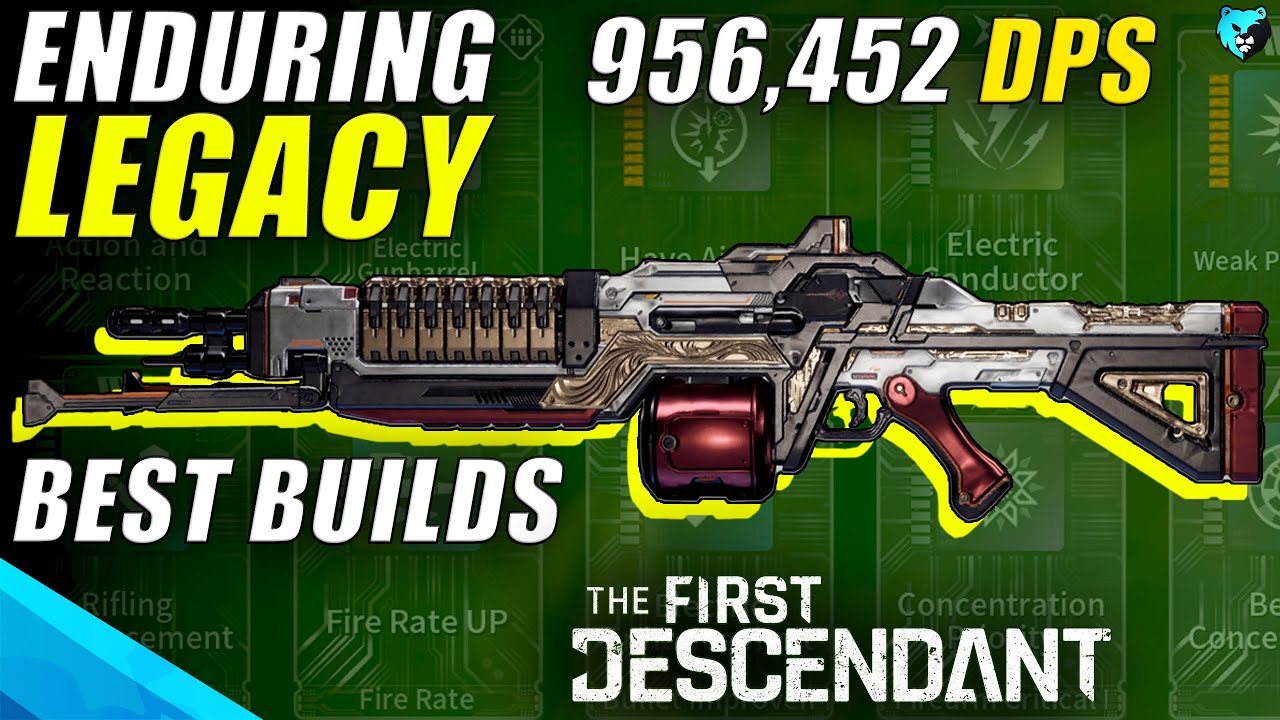 DrybearGamers: The Ultimate Machine Gun Build Guide in The First Descendant