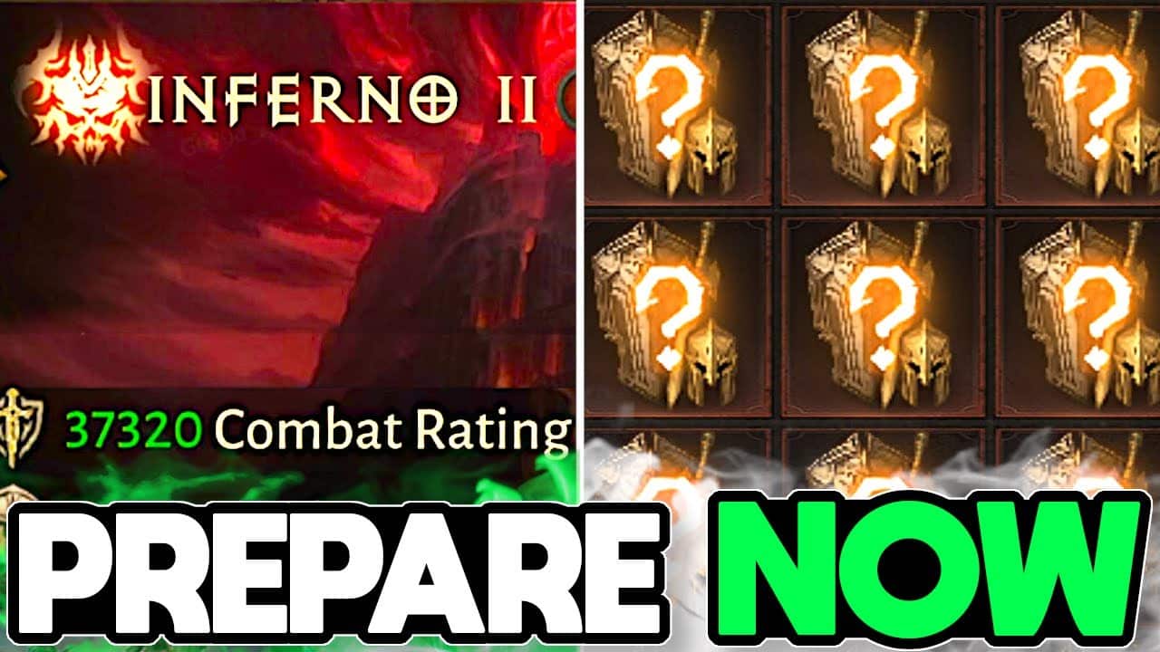 ECHO Gaming Diablo: Prepare NOW for Inferno 2, New Gear + more Grind in Diablo Immortal