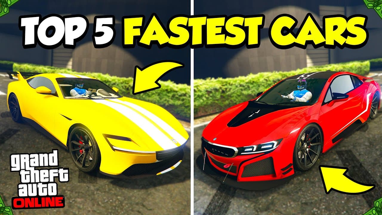 Fresh Gaming: Top 5 Fastest Cars in GTA 5 Online! (Updated 2024)