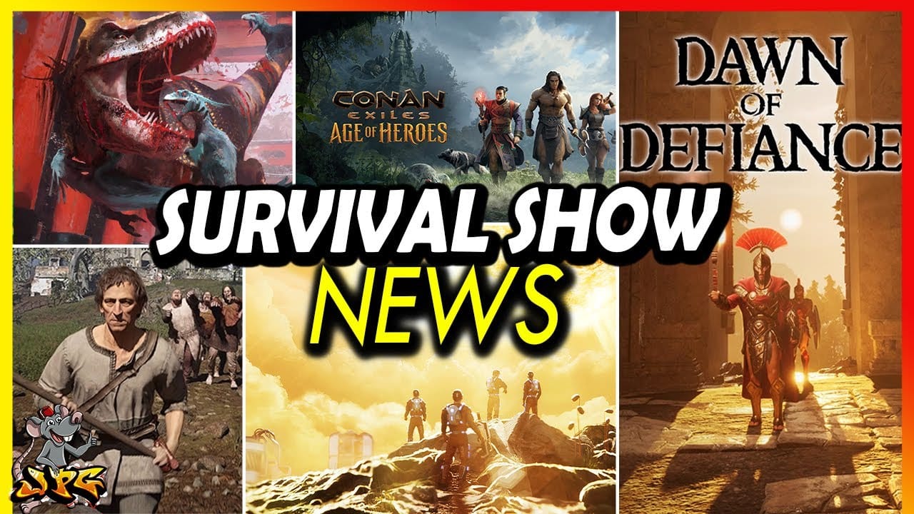 Jade PG: Dawn Of Defiance Creative Mode! Conan Exiles Delay! Star Rupture Gameplay! New Zombie & Dino Games!