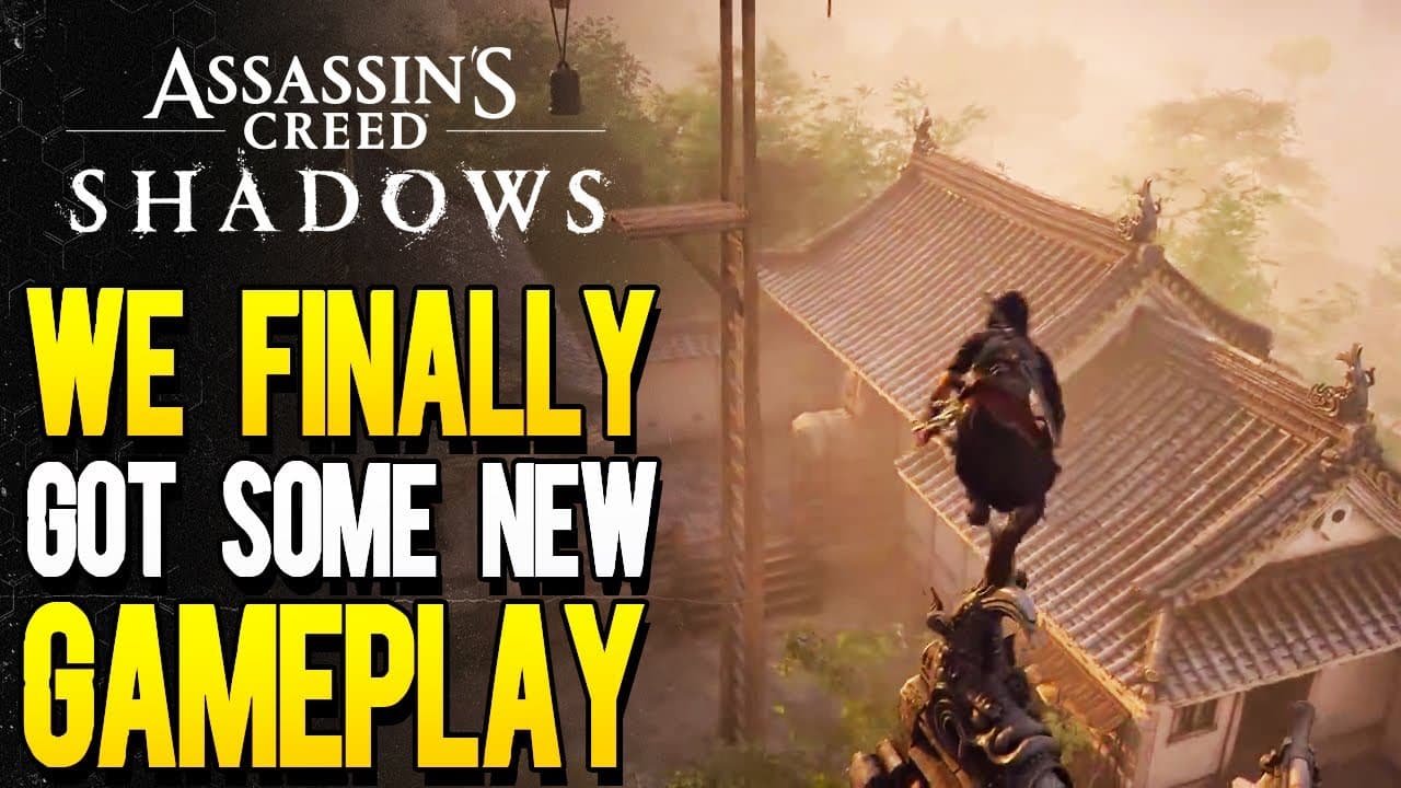 KhrazeGaming: Assassin’s Creed Shadows Just Got Brand New Gameplay! New Details From Ubisoft