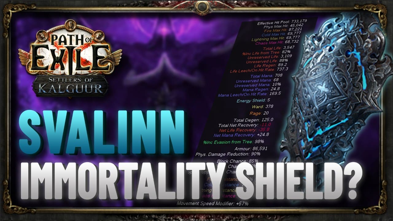 PoE Svalinn Shield: How to Unleash its Power