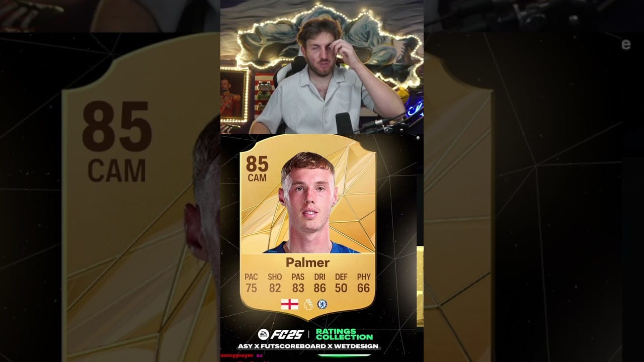 MattHDGamer: COLE PALMER LEAKED EA FC 25 RATING! #shorts