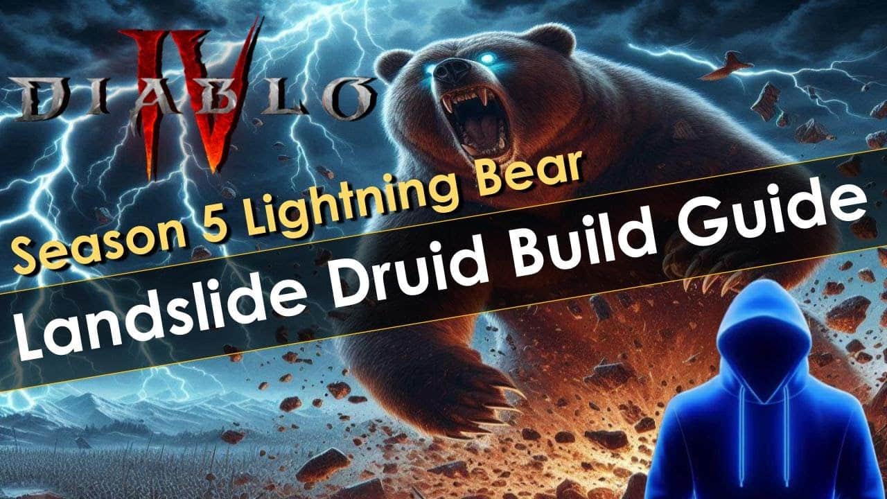 Raxxanterax: Diablo 4 Season 5 Landslide Lightning Storm Druid Руководство по сборке