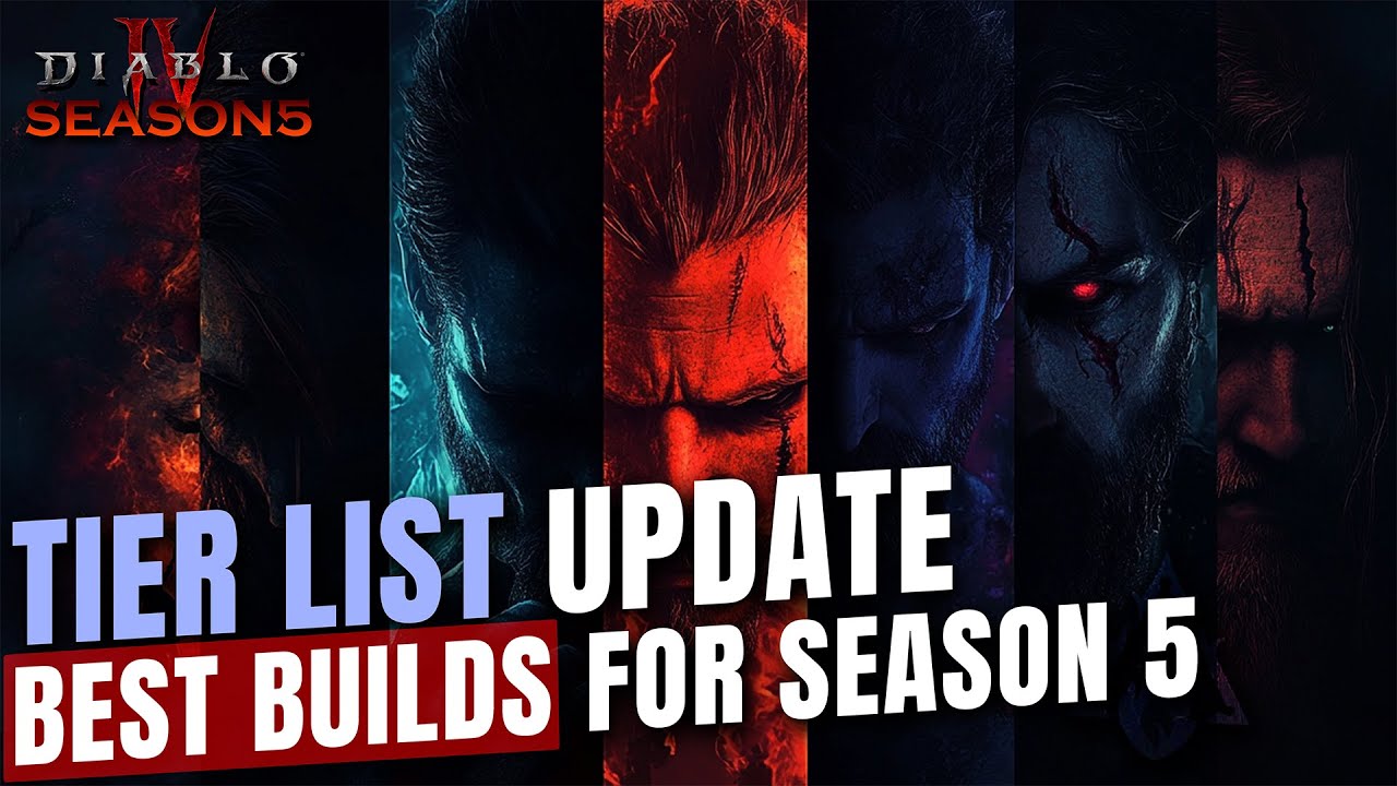 Rob2628: The Best Builds to Play in Season 5 Diablo 4