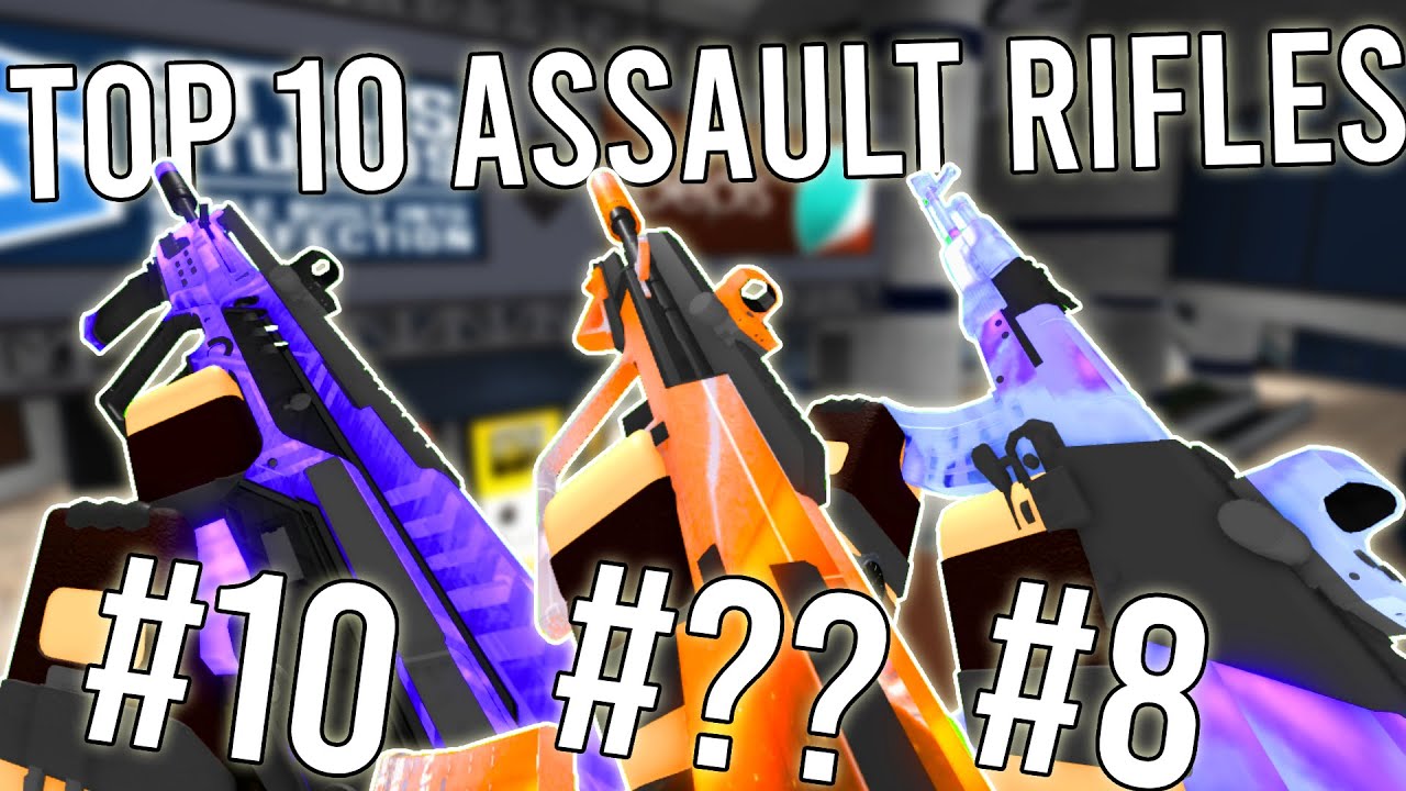 Strider: Top 10 BEST ASSAULT RIFLES In Phantom Forces!