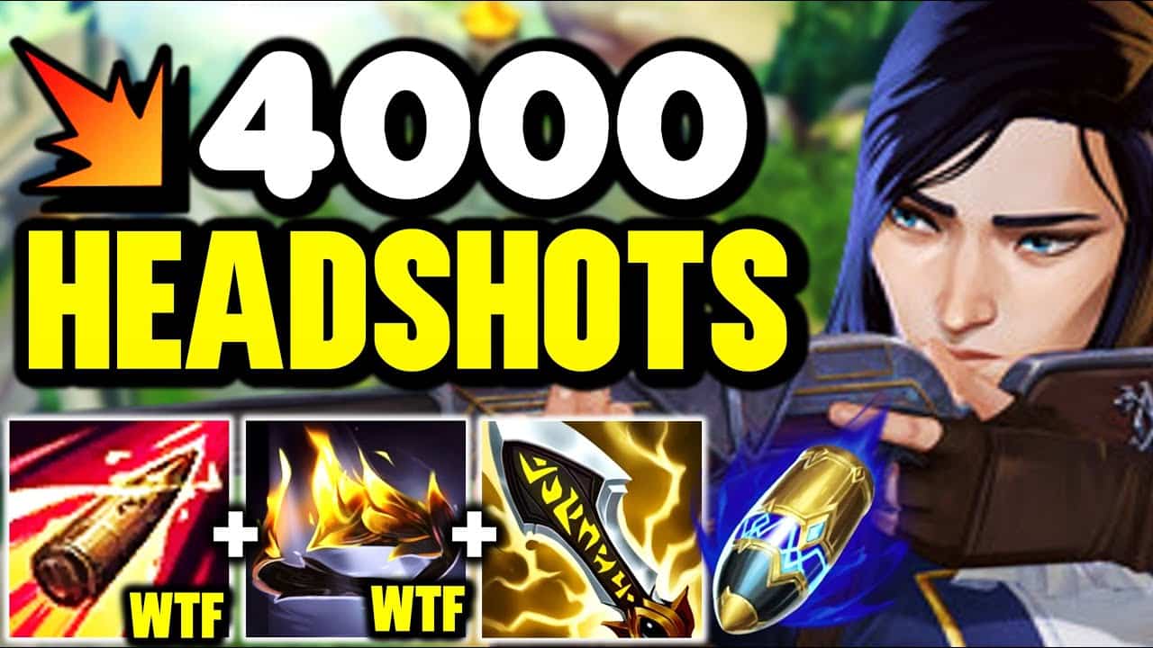 TC Zwag: Caitlyn but I have 650 AD and my Headshots hit like a truck (CRIT FOR 4000 DAMAGE)