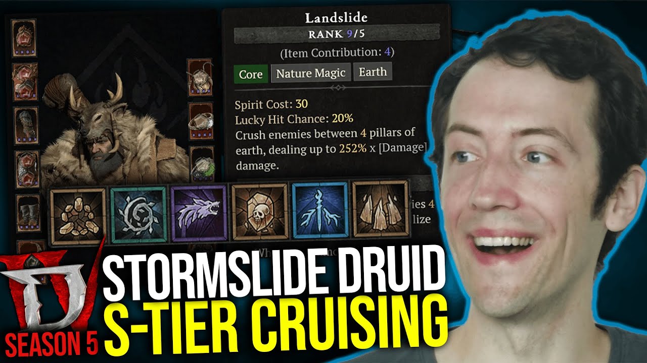 wudijo: Diablo 4 – The S-Tier Stormslide Druid Guide